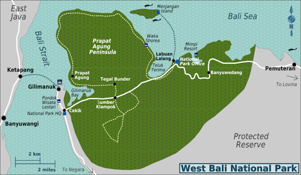 Bali-west-bali-national-park-map